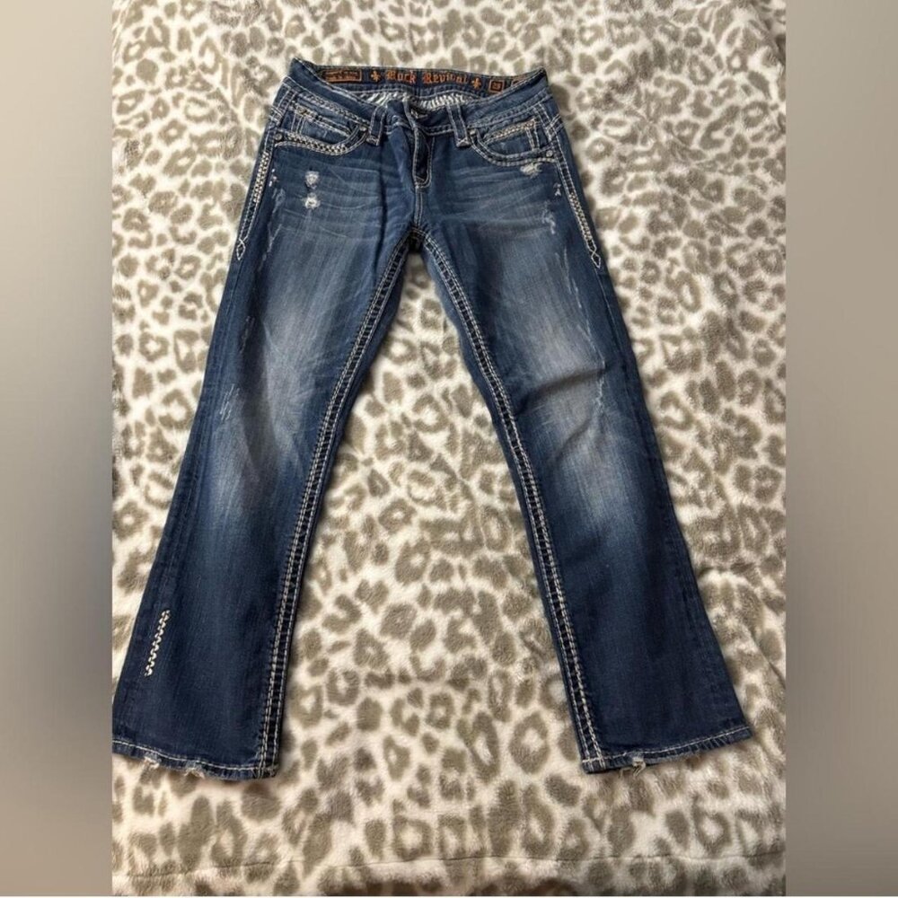 Women's Blue and Navy Jeans